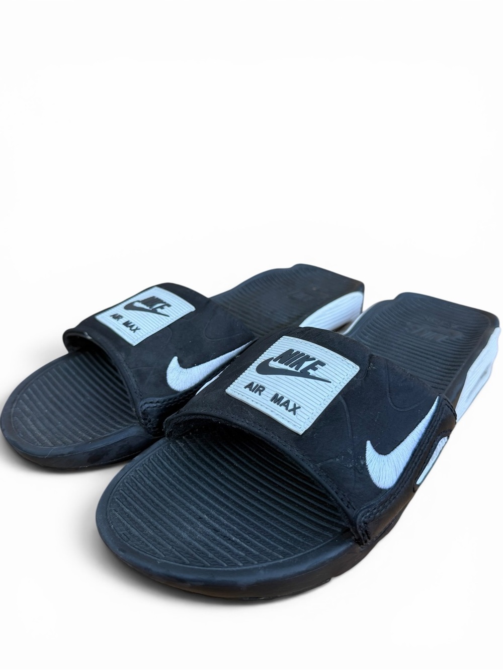 Nike Air Max Camden Slides Black Gray Comfort Sandals Men’s US 7 CT5241-002